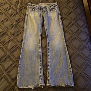 Big star ultra low rise “sweet” jeans